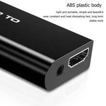 PS2 to HD Converter Adapter 1080P Plug & Play, Black, 7.1cm