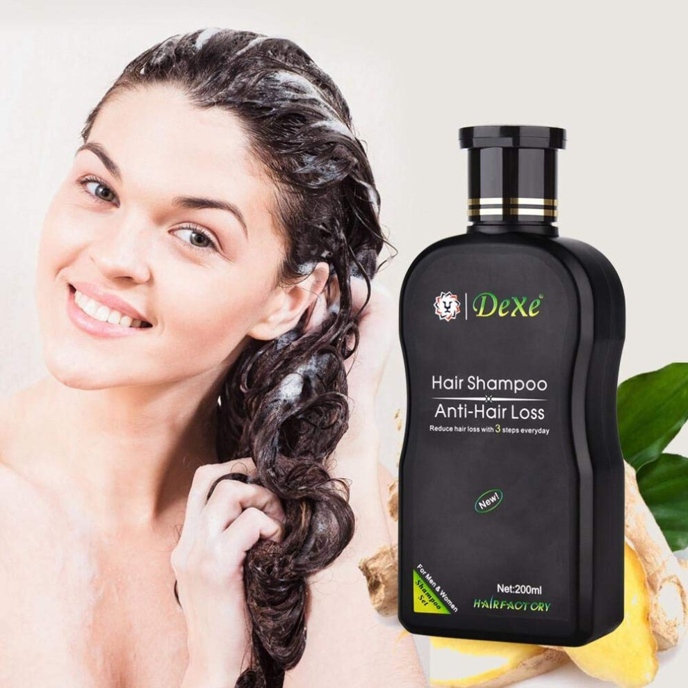 Anti Hair Loss Shampoo with Herbal Growth Formula for Thinning Hair and Salon Results