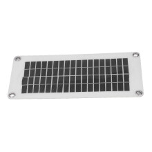 10W Tragbares Solarbatterieladegerät mit 12V/5V Ausgängen, Wasserdicht IP67