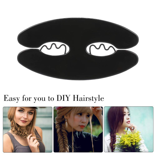 Hair Braiding Tool with Easy Styling for Beginners, Vintage Herringbone Braid Tool Compact Design 2