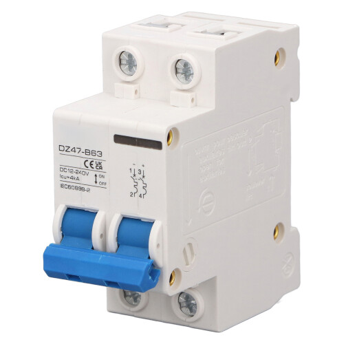 2P 12-240V 4KA Überlastschutz-Schutzschalter ABS 10A 1