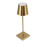 Rechargeable LED Touch Table Lamp 35cm Gold Dimmable WarmWhite 1