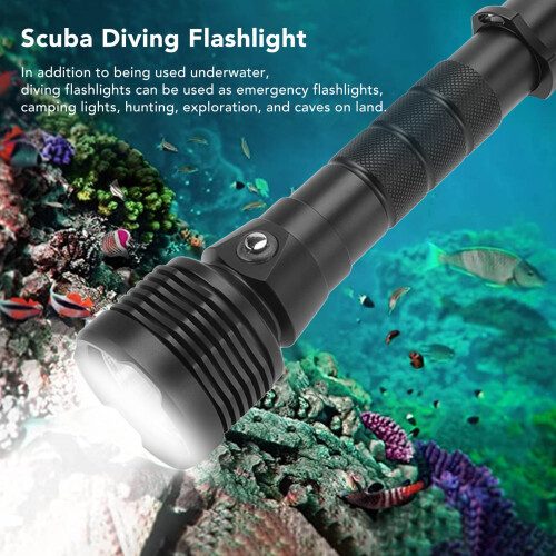 3600LM Dive Torch IPX8 100m