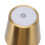 Rechargeable LED Touch Table Lamp 35cm Gold Dimmable WarmWhite 5