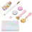 Versiegelungsstempelset mit Macaron-Muster, Holzgriff, 20,9 cm 2