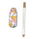 Versiegelungsstempelset mit Macaron-Muster, Holzgriff, 20,9 cm 7