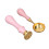 Versiegelungsstempelset mit Macaron-Muster, Holzgriff, 20,9 cm 10