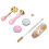 Versiegelungsstempelset mit Macaron-Muster, Holzgriff, 20,9 cm 16