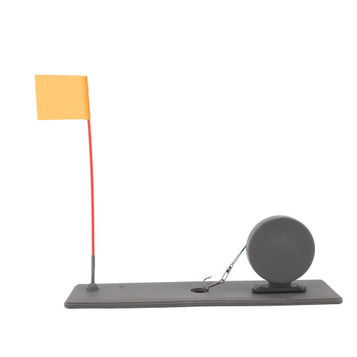2pcs Ice Fishing Flag Marker Rod Automatic Float Portable for Winter 2