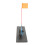 2pcs Ice Fishing Flag Marker Rod Automatic Float Portable for Winter 4