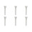 White Long Maple Tees 50 Count Golf 4