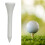 White Long Maple Tees 50 Count Golf 18