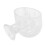 Transparent Aquarium Red Worm Feeder Cup, 3.8cm Diameter 13