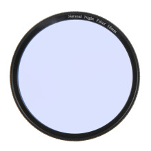 58mm Natural Night Filter for Light Pollution Reduction, Clear Optical Glass
