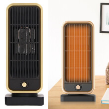 Ventilator Heizstrahler 3S 500W PTC Keramik Silent Heater mit Neigungsschutz EU-Stecker
