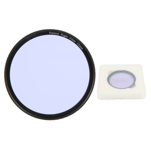 Lightdow 55mm Night Sky Light Pollution Reduction Camera Lens Filter, Clear Natural Night Filter 1