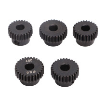48DP 5,0 mm Schwarzes Ritzel-Set für 1/10 RC Auto 25-29T
