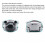 TPU Gray Drone Propeller Holder Strap for Mini 3 Pro Protection 3
