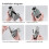 TPU Gray Drone Propeller Holder Strap for Mini 3 Pro Protection 8