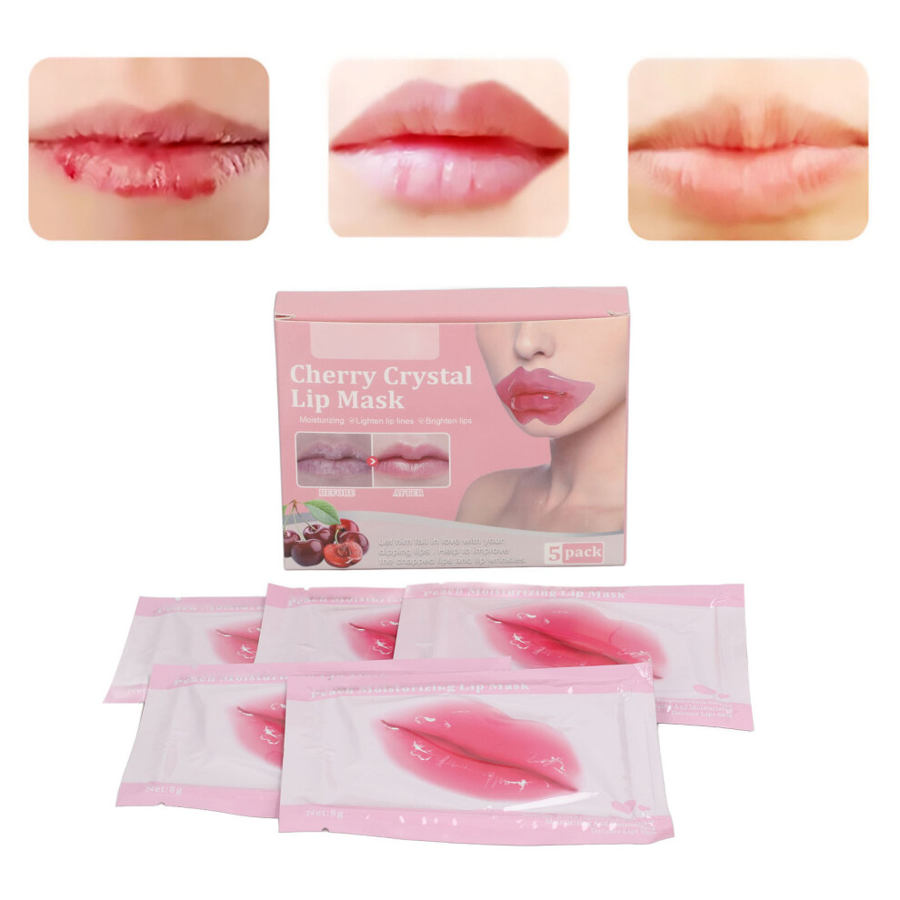 5 Pcs Nourishing Lip Patches for Moisturizing & Repairing Lips