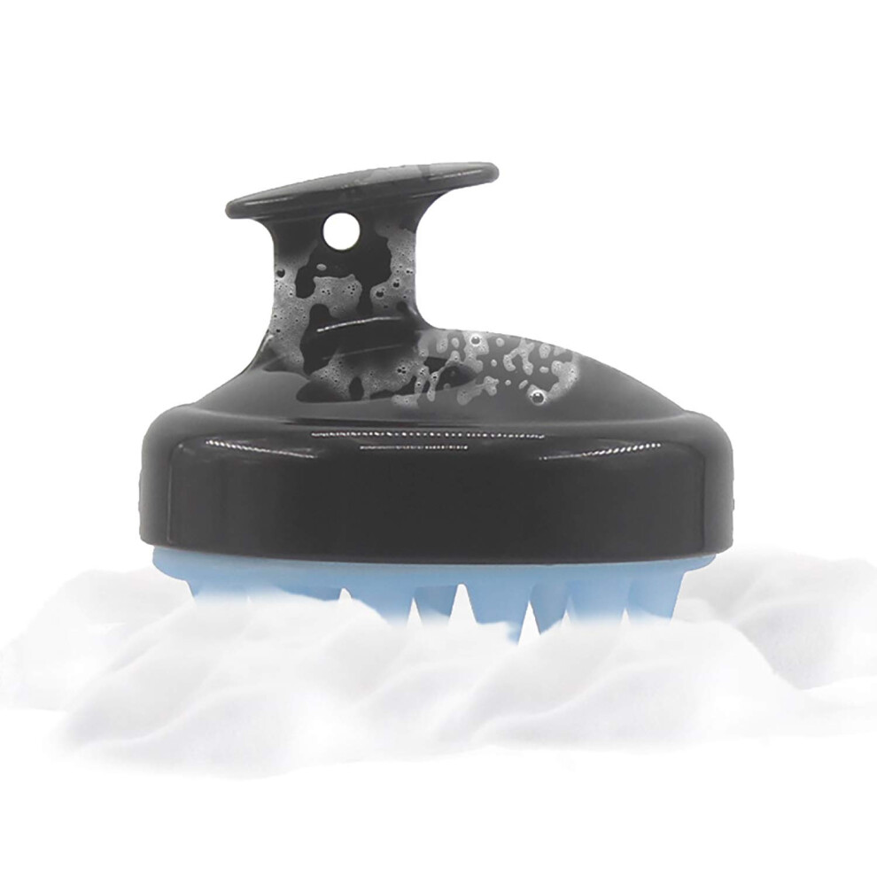 Scalp Massager Shampoo Brush â Soft Silicone, Waterproof, Ergonomic Grip for Wet or Dry Hair