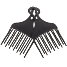 Wide Tooth Comb for Thick Afro Hair, 2pcs Large Detangling Styling Tool for Men and Salon Use