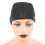 Braided Wig Cap with Combs Adjustable Breathable Cornrow Crochet Cap for DIY Wig Making 2pcs 4