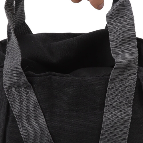 Tear Resistant Workout Sandbag 12oz Canvas with Ergonomic Handle, Black 2