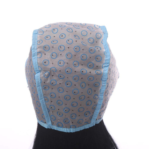 Highlighting Cap with Hook DualLayer PE for Precise Sectioning Skyblue Salon and Home Use 1
