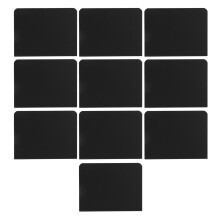 Set of 10 Mini Chalkboards Black Display Signs for Weddings Salon & Store