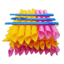 Hair Curlers 20Pcs No Heat Spiral Curl Styling Kit for Long Hair with Hooks, Two Size Options