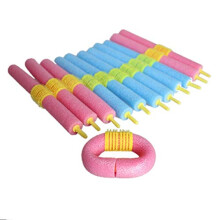 Foam Hair Rollers Set No Heat Soft Curling Rods for All Hair Types Overnight Bendy Curlers MultiColored