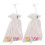 2Pcs Tpu Clear Doll Display Bags Portable Drawstring Storage Organizer 1
