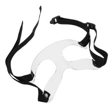 1Masque Protection Sport Unisexe PVC Aéré Transparent Réglable