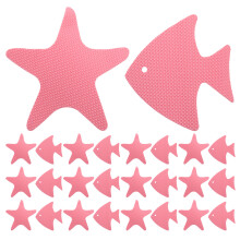 40Stk Haft Sticker Peva Pink Für Halt