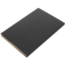 Stevig Kraftpapier Schetsboek Met Kaft Chocolade Kleur