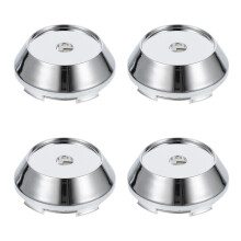 16Stk ABS Nabenkappen Silber Auto Radmitte Wasserdicht Elegante