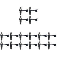 4Sets Wear-Resistant Motorbike Brake Bleeder Screw Sets with Caps