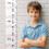 Pink Canvas Growth Chart for Kids Wall Hanging Ruler Decor 3