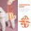 2pcs acrylic cat yard stake, clear pet decor ground ornament 5