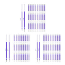 300Pièces Recharge Stylo Textile Effaçable Bleu Pour Couture