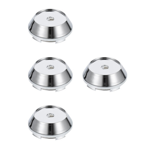 16Stk ABS Nabenkappen Silber Auto Radmitte Wasserdicht Elegante 2