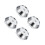 16Stk ABS Nabenkappen Silber Auto Radmitte Wasserdicht Elegante 5