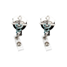2St Id Sleeve Clip Met Duurzame Retractable Badge Reel En Multi Kleur