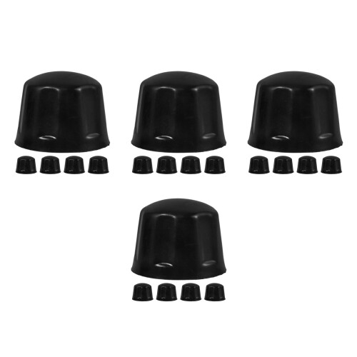 20Pièces Bouchons Caoutchouc Protection Moyeux Pour Remorque 1
