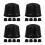 20Pièces Bouchons Caoutchouc Protection Moyeux Pour Remorque 4