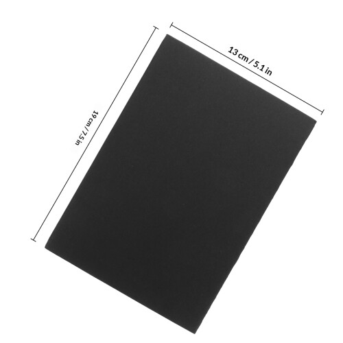 Stevig Kraftpapier Schetsboek Met Kaft Chocolade Kleur 1