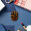 Compact Leopard Travel Hair Brush Mirror Foldable Acetate Comb 3