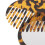Compact Leopard Travel Hair Brush Mirror Foldable Acetate Comb 4