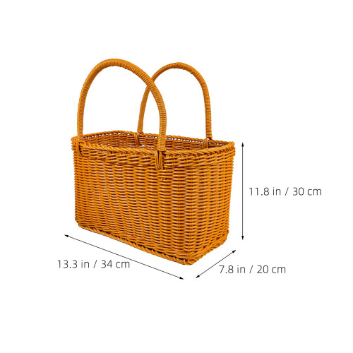 1Panieràportermultifonction Orange En Synthétique 1